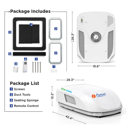 ECO-COOL White Version + Retrofit Kit